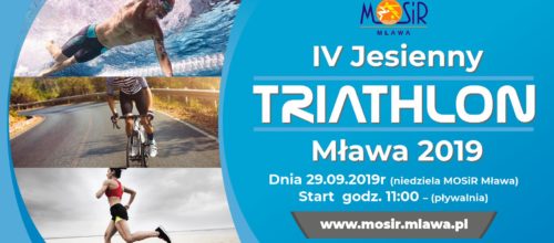 IV Jesienny Triathlon Mława 2019
