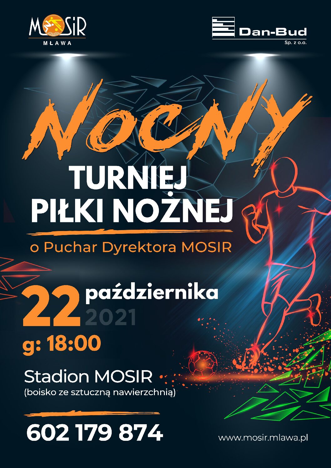 Nocny Turniej Piłki Nożnej o Puchar Dyrektora MOSiR
