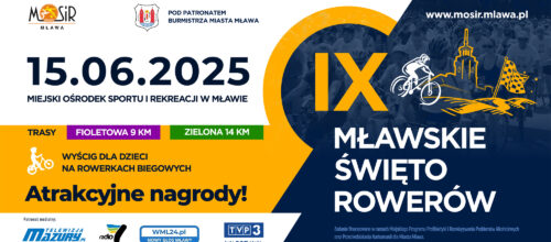 IX Mławskie Święto Rowerów 15.06.2025